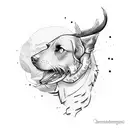 determined, loyal, reliable tattoo design idea