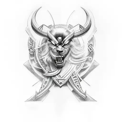 Norse mythology  tattoo design idea