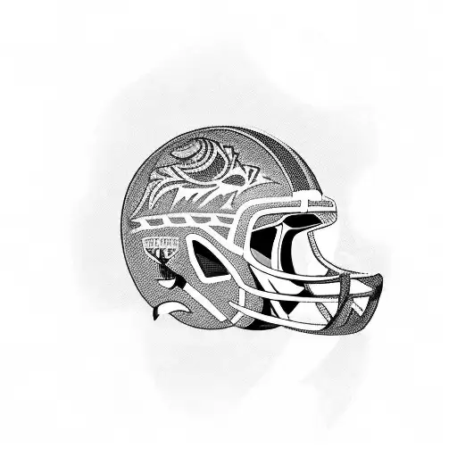 IU Football Helmet 11/25/2019 tattoo design idea