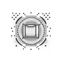 Dotwork tattoo of a car dashboard with binary code displaying 'power' tattoo design idea