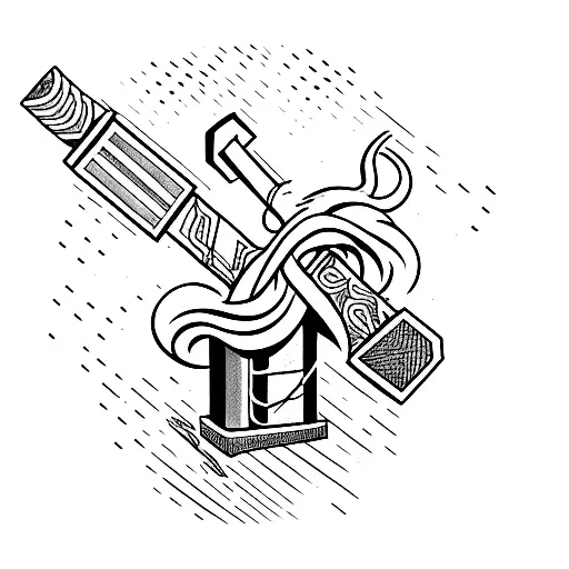 Thor tattoo design idea