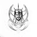 Thor tattoo design idea