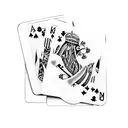 Spain cards deck simbols tattoo design idea