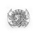 Spain cards deck simbols tattoo design idea