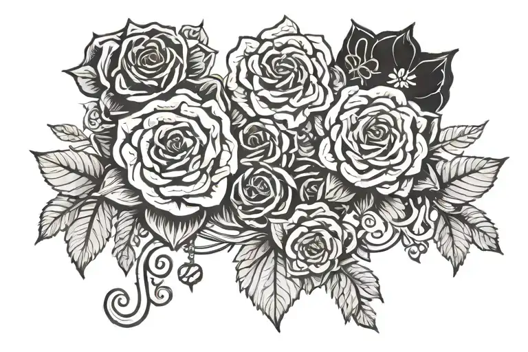 Dorothy/grandma anagram tattoo design idea