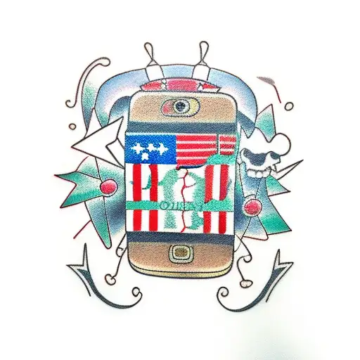 even my phone misses your call by the way tattoo design idea