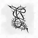 Barbed Wire tattoo design idea