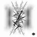 Barbed Wire tattoo design idea