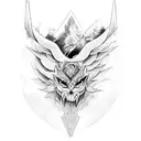 triada celta tattoo design idea