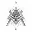 triada celta tattoo design idea