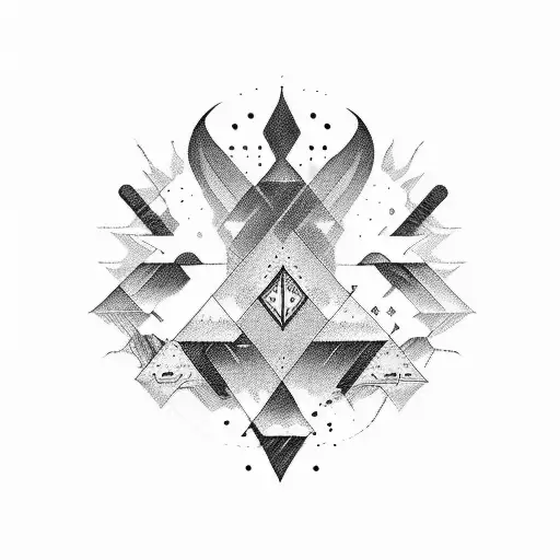 shamanism tattoo design idea