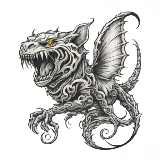 It's hard to have sweet dreams when I'm such a nightmare.  tattoo design idea