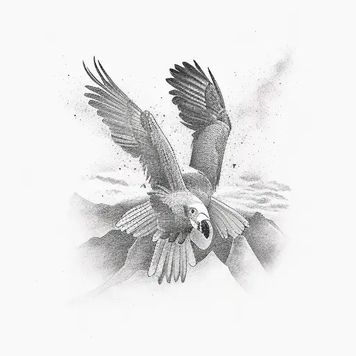 Andean Condor tattoo design idea