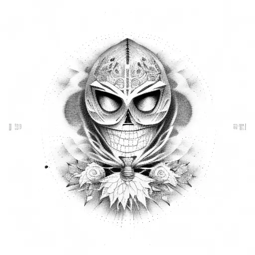 ScareCrow Records Record Label tattoo design idea