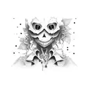 ScareCrow Records Record Label tattoo design idea