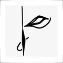 three lines tattoo design idea