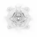 Something from Quantumphysiks with particles and waves also some mathematical equations  tattoo design idea