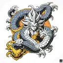 goku sleave shenlong dragon ball tattoo design idea