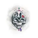 memento mori  tattoo design idea