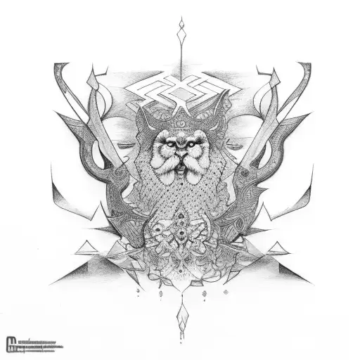 runas celtas tattoo design idea