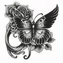 addiction depression suicide awareness tattoo design idea