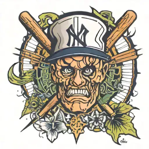 New York Yankees tattoo design idea
