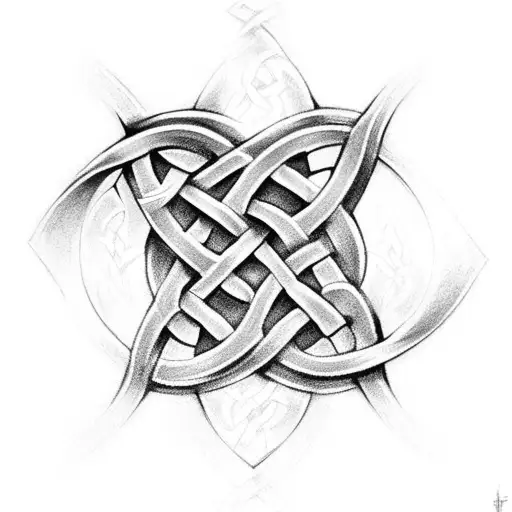 Celtic Knot tattoo design idea