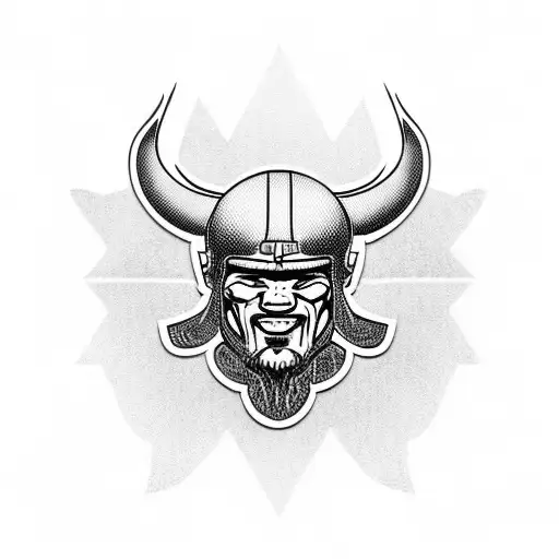 Minnesota Vikings NFL with background tattoo design idea