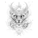 géographies suicide tattoo design idea