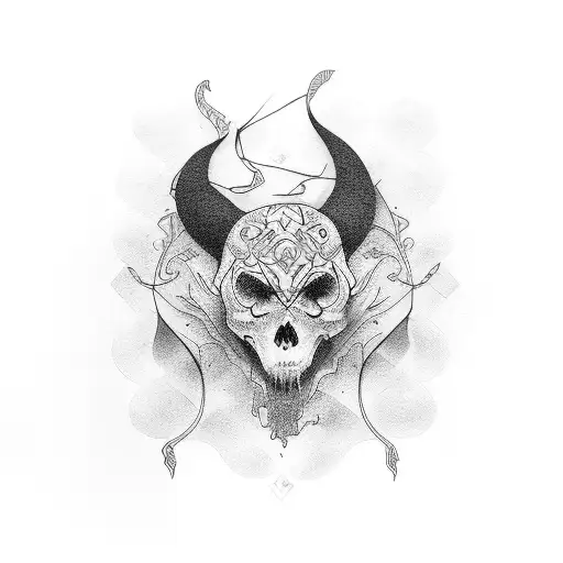 Lust tattoo design idea