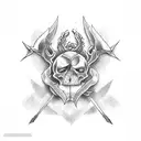 wrath tattoo design idea