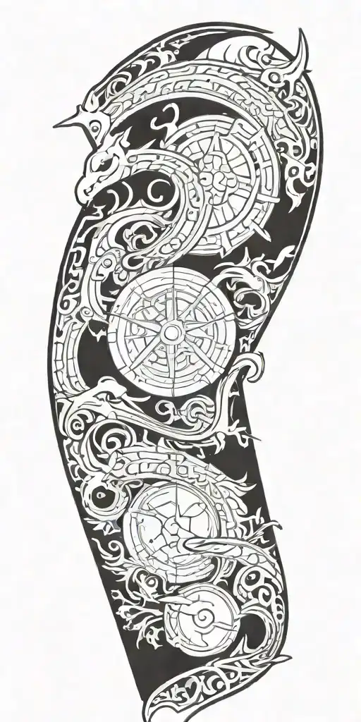 valhalla tattoo design idea