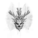 leshen witcher 3 tattoo design idea