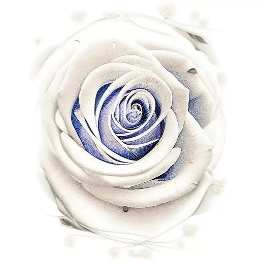 les paul guitar with roses and forget me not flowers wrapped around tattoo design idea