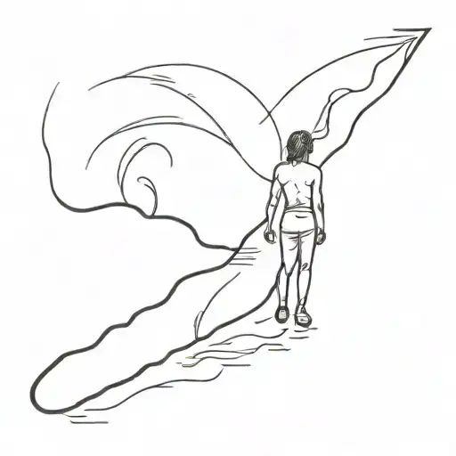 Where you going? It's hard to keep up You're moving so fast, leaving me behind Give me an hour, that's all I need  tattoo design idea