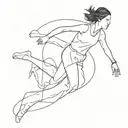 Where you going? It's hard to keep up You're moving so fast, leaving me behind Give me an hour, that's all I need  tattoo design idea