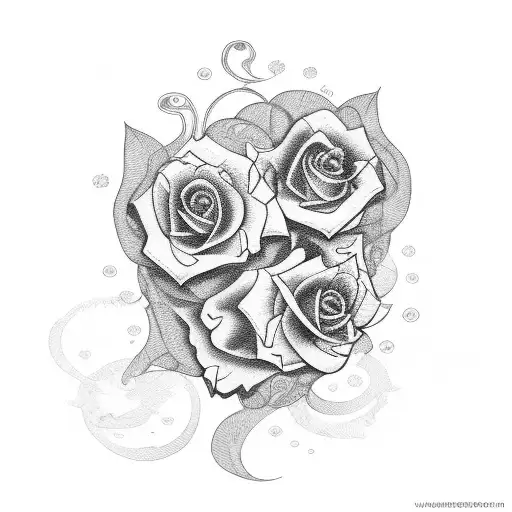 mom tribute with a carousel tattoo design idea