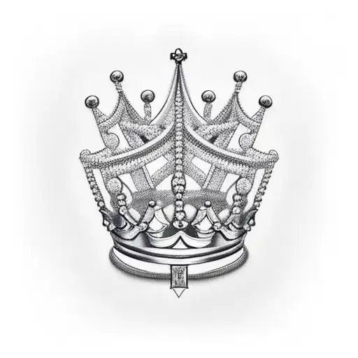 King's Crown tattoo design idea