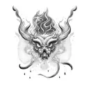 Create a tattoo inspired by welding sparks and fire tattoo design idea