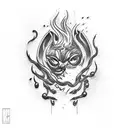 Create a tattoo inspired by welding sparks and fire tattoo design idea