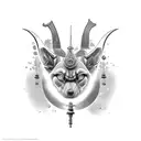 Anubis tattoo design idea