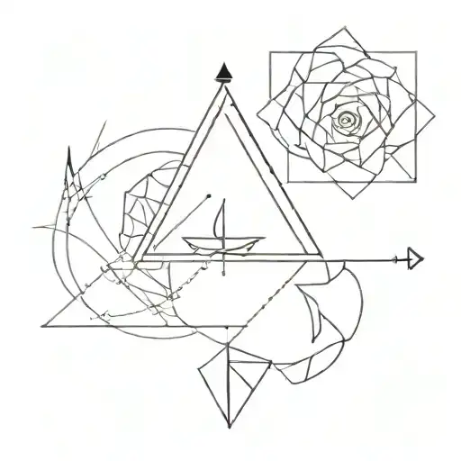 .four elements inspired tattoo design idea