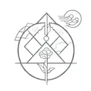 .four elements inspired tattoo design idea