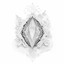 blue sky tattoo design idea