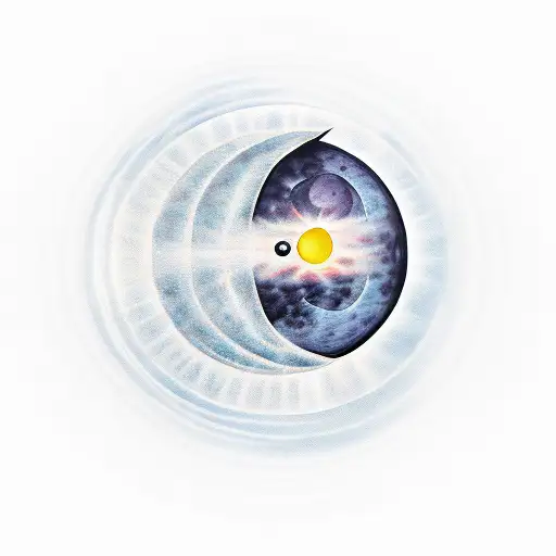 eclipse tattoo design idea
