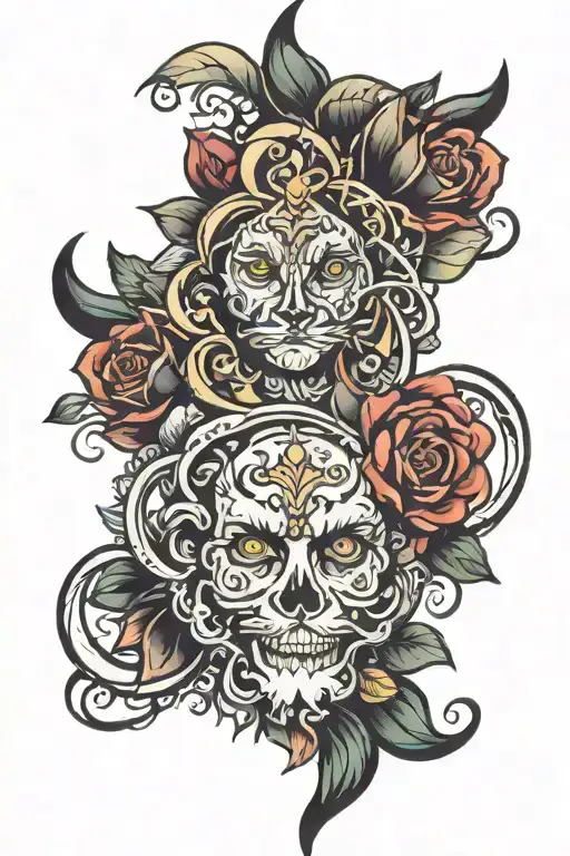 Euro tattoo design idea