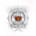 Freddy Mercury tattoo design idea