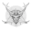 Baphomet tattoo design idea
