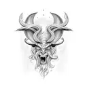 Baphomet tattoo design idea