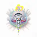 Subtronics album covers inspired tattoo design idea